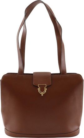 Celine Brown Leather Tote Bag (Pre-Owned)