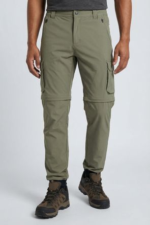 F.lli Campagnolo Zip-off-Hose CMP, Damen, Gr. 46, N-Gr, sage, Obermaterial: 90% Polyamid, 10% Elasthan, Hosen Zip-off-Hose, f&uuml;r Outdoor-Aktivit&auml;ten und Bergwanderungen