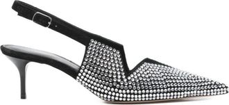 Coperni Stilettohakken met Steruitsnijding - Dames - Pumps - Zwart - 38 EU - Schoenen