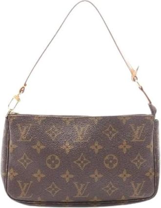 Louis Vuitton Pre-owned Pochette Accessoires Monogram Handbag - - Pre-owned - Donna - Marrone - ONE SIZE