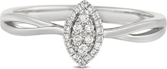 Luxury Bazaar 14kt witgouden ring