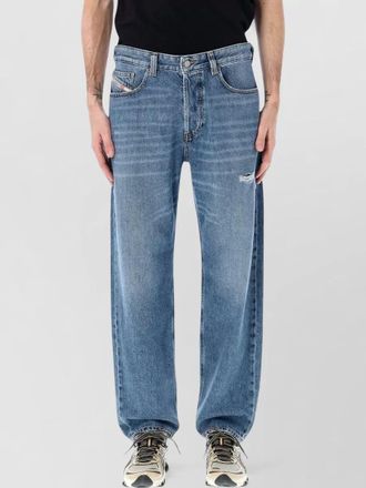 Diesel max denim trousers belt loops five pockets
