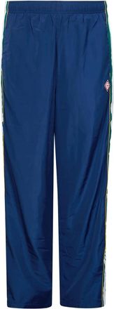 Casablanca Track Pants - Heren - Sweatpants - Blauw - L - Polyester - Broeken