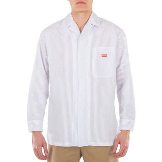 Kenzo Striped Long Sleeve Shirt, Size Medium