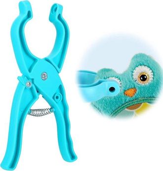 OEM Pinza Di Sicurezza Migliorata Con Occhielli - 5-30 Mm - Per La Creazione Di Bambole - Blu