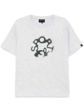 Sport b. Faded Circle T-shirt - men - Cotton - 1 - Grey