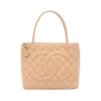 Chanel Pre-owned Bolso Tote Chanel de Piel Caviar - Pre-owned - Mujer - Beige - ONE SIZE