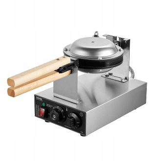 OEM Gofrera De Burbujas Vevor De 1400 W Con Superficie De Tefl&oacute;n Y Rotaci&oacute;n