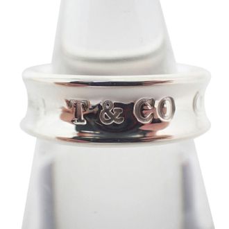 Tiffany & Co. Silver Sterling Silver 925 Band Ring (Pre-Owned)