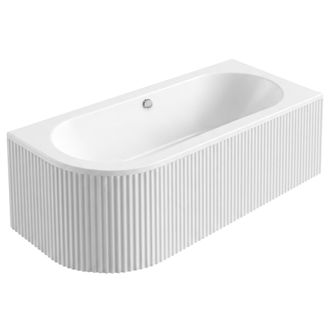 Rea Ba&ntilde;era De Esquina Rea Orion Stripe White 170 Right