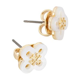 Tory Burch Accessoires, Dames, Wit, ONE Size, Forget Me Oorbellen