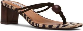 Steve Madden Remedy Block Heel Sandal in Brown Multi at Nordstrom, Size 7.5