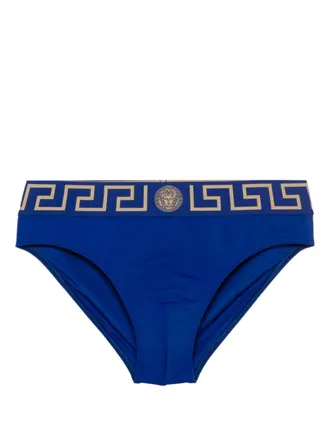 Versace Blue Swim Brief