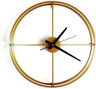 OEM Reloj Loft Con Luz Decorizzly Mono, Dorado