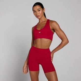 MyProtein Sujetador deportivo con espalda de nadador Training para mujer de MP - Rojo intenso - XS