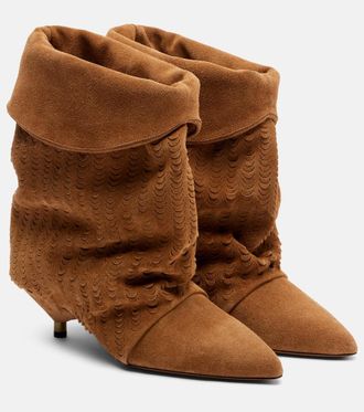 Isabel Marant Edrik 45 suede ankle boots