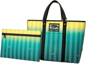 Louis Vuitton Pre-owned Tote Bags, unisex, Green, Size: ONE SIZE Pre-owned Vintage Tote Bag