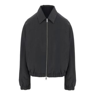 Ami Heren, Jassen, Grijs, Maat: S Polyamide