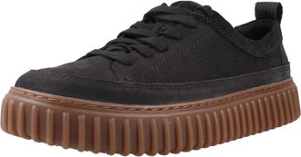 Clarks Schoenen, Heren, Zwart, 43 EU, Leer, Torhill Lace