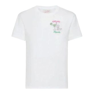MC2 Saint Barth T-Shirts, female, White, Size: XS Cotton T-shirt