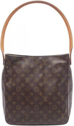Louis Vuitton Borsa a spalla Monogram in tela Pre-owned - - Pre-owned - Donna - Marrone - ONE SIZE