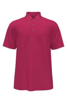 PGA TOUR Solid Polo Shirt in Bossy Pink at Nordstrom Rack, Size Medium