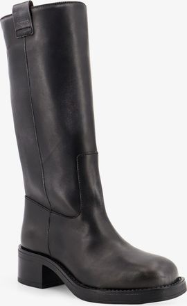 Alohas Womens Boots Sajan Black Leather