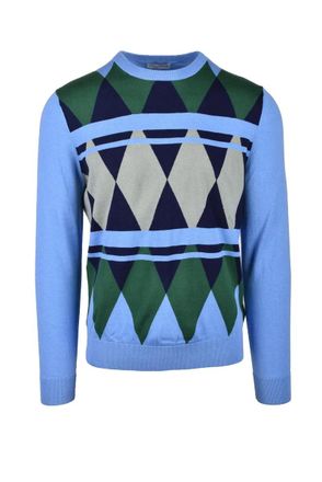Ballantyne Sweater - Light Blue
