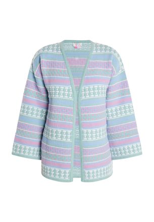 Izia Vest Dames Munt veelkleurig