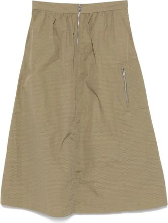 DKNY Gonna midi traforata - Verde