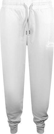 Roberto Cavalli Mens Cavalli Class Bold Logo Light Grey Sweatpants - White - Size: 39/38/32