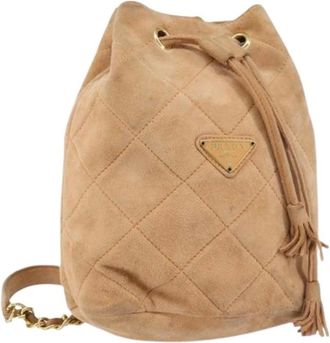 Prada Bolso de mano vintage de segunda mano - Pre-owned - Mujer - Beige - ONE SIZE