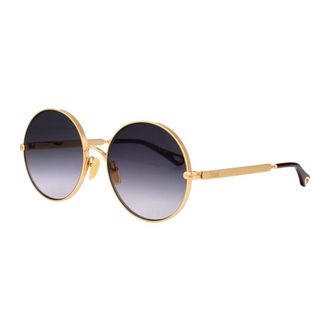 Chloé Sunglasses, female, Yellow, Size: 59 MM Panthos Sunglasses
