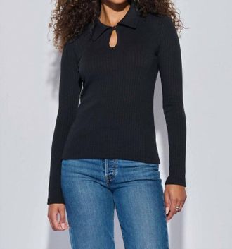 Nation Ltd Coco Top In Jet Black