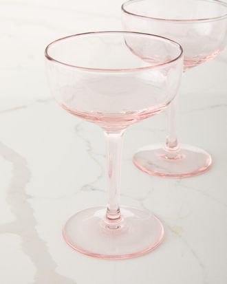 Juliska Puro Cocktail Coupe Glasses, Set of 2