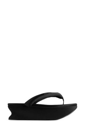 Balenciaga Gaeta Platform Sandal in Black at Nordstrom, Size 10Us