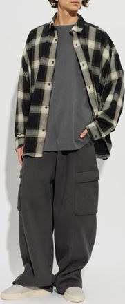 Fear of God Cotton Oversize T-shirt, Mens, Grey