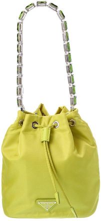 Prada Dnu Pack Prada Mini Leather Bucket Bag