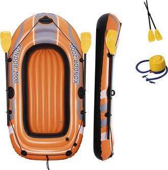 Bestway Piscinas Barca Hinchable Hydro Force 197x114cm Con Remos=61062eu