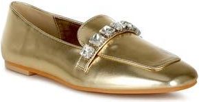 Rag & Co. Celosia Water Repellent Loafer in Gold at Nordstrom Rack, Size 8