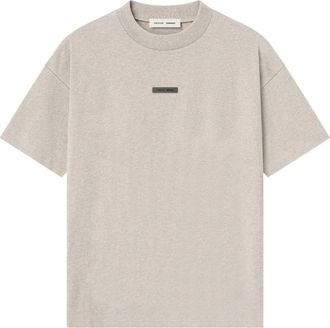 Fear of God SS25 Classic Short Sleeve T-shirt Heather Stone 125SP254192F