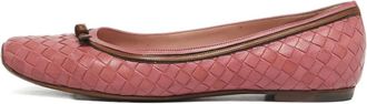 Bottega Veneta Ballerine con design Intrecciato - Rosa