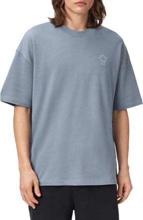 AllSaints Haven T-Shirt in Maya Blue at Nordstrom, Size X-Large
