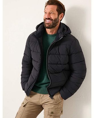 FatFace Winkworth Puffer Coat - Navy