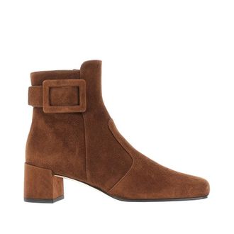 Roger Vivier Très Vivier suede leather ankle boots Woman 38