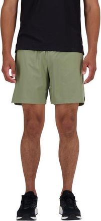 New Balance RC 7-Inch Seamless Running Shorts in Dark Olivine at Nordstrom, Size Medium
