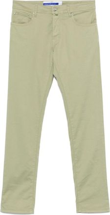 Jacob Cohen Green Slim fit denim jeans