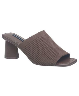 French Connection Styles Knit Stretch Mule in Chocolate at Nordstrom, Size 10