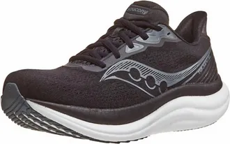 Saucony Mens Triumph 23 Shoe In Black/white