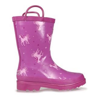 Regatta Kids Minnow Printed Wellies - Unicorn- 2.5 UK
